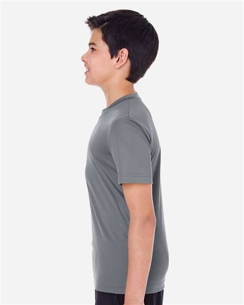 Team 365 TT11Y Youth Zone Performance T-Shirt - Side view