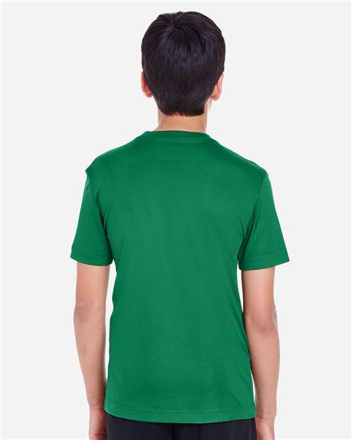 Team 365 TT11Y Youth Zone Performance T-Shirt - Back view