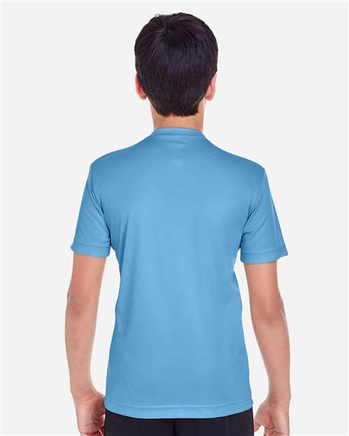 Team 365 TT11Y Youth Zone Performance T-Shirt - Back view