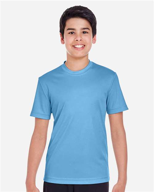 Team 365 TT11Y Youth Zone Performance T-Shirt - Front view