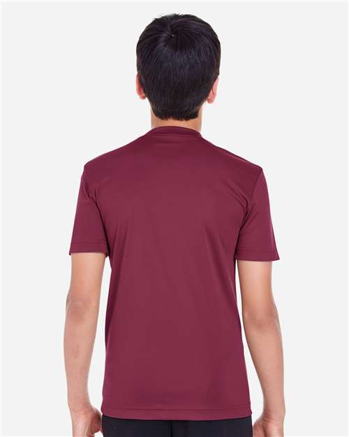 Team 365 TT11Y Youth Zone Performance T-Shirt - Back view