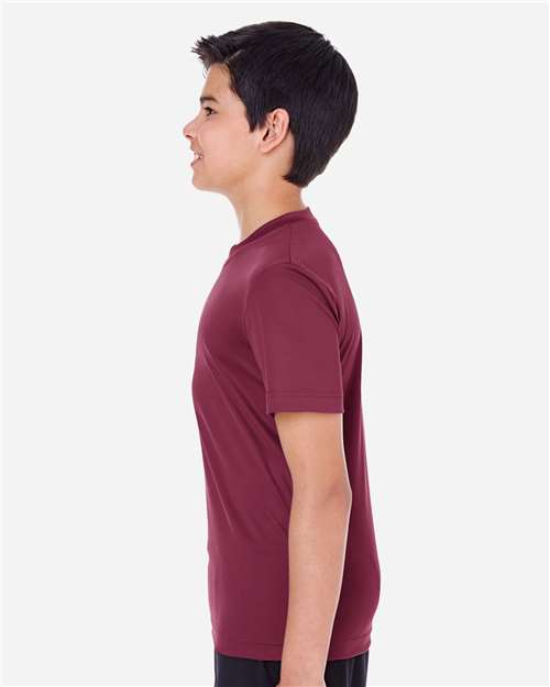 Team 365 TT11Y Youth Zone Performance T-Shirt - Side view