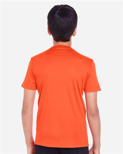 Team 365 TT11Y Youth Zone Performance T-Shirt - Back view