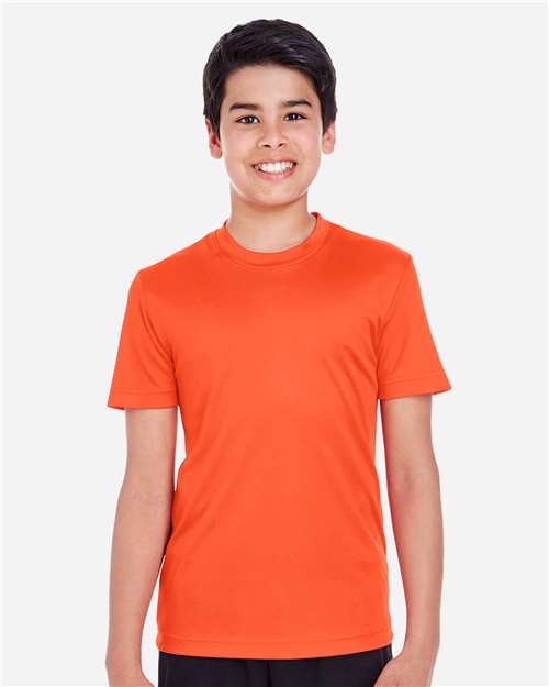Team 365 TT11Y Youth Zone Performance T-Shirt - Front view
