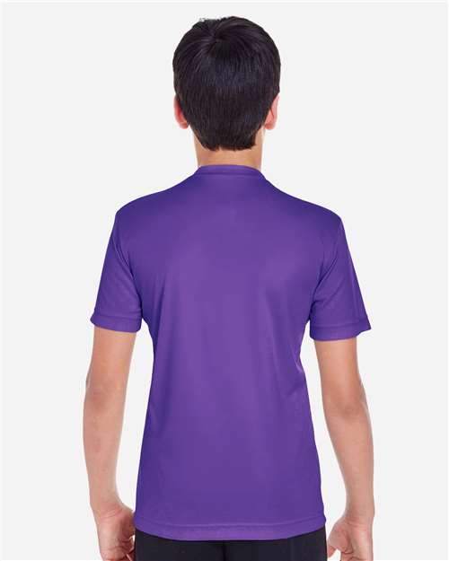 Team 365 TT11Y Youth Zone Performance T-Shirt - Back view
