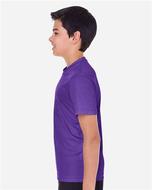 Team 365 TT11Y Youth Zone Performance T-Shirt - Side view