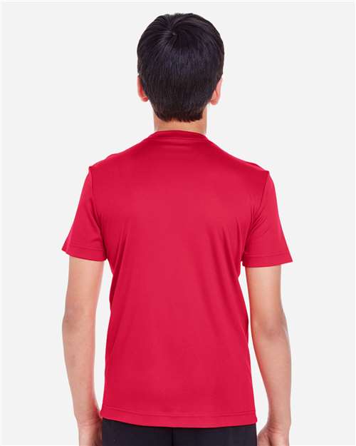 Team 365 TT11Y Youth Zone Performance T-Shirt - Back view