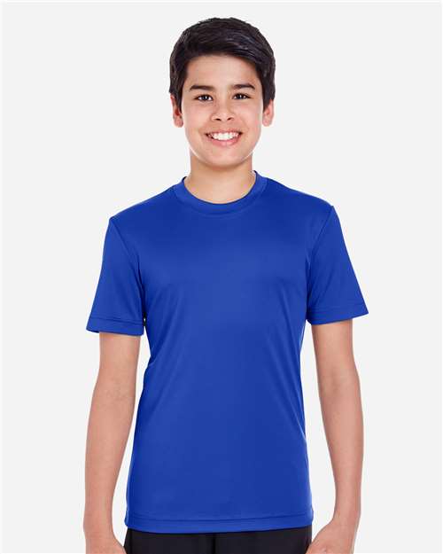 Team 365 TT11Y Youth Zone Performance T-Shirt - Front view