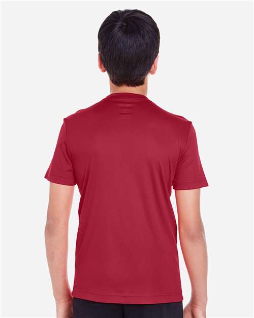 Team 365 TT11Y Youth Zone Performance T-Shirt - Back view
