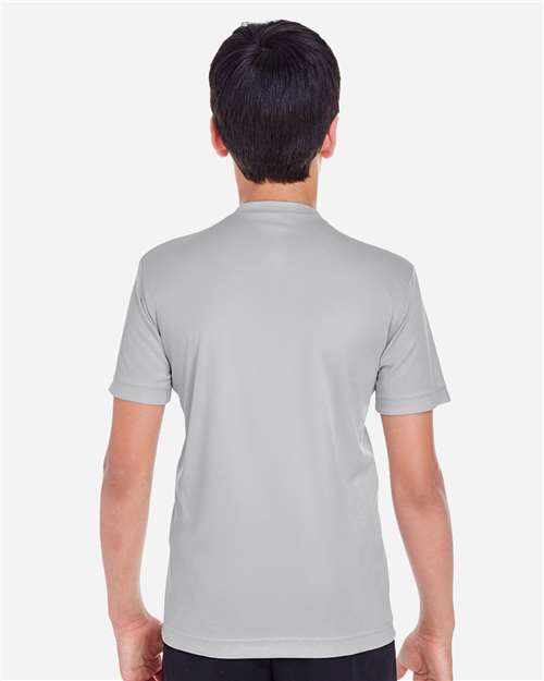 Team 365 TT11Y Youth Zone Performance T-Shirt - Back view