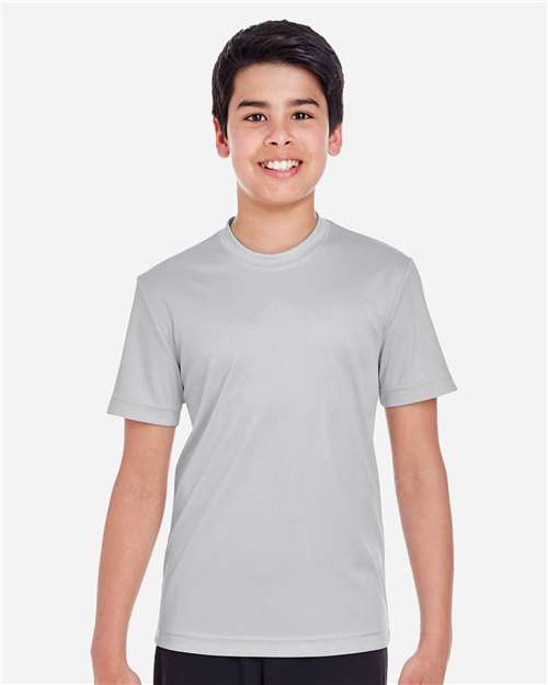 Team 365 TT11Y Youth Zone Performance T-Shirt - Front view