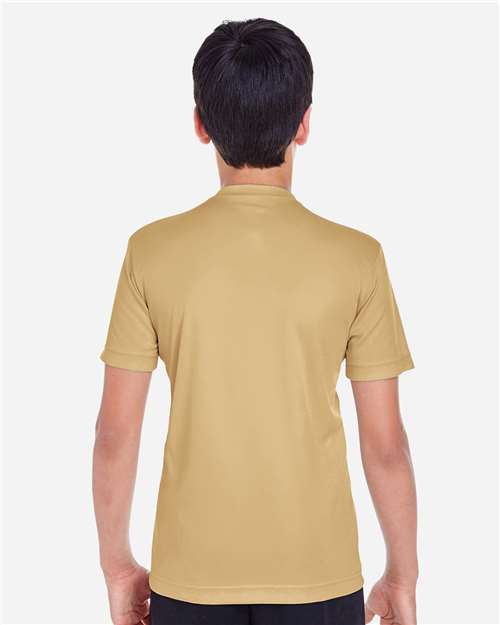 Team 365 TT11Y Youth Zone Performance T-Shirt - Back view