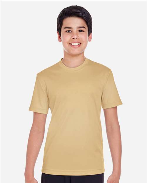 Team 365 TT11Y Youth Zone Performance T-Shirt - Front view