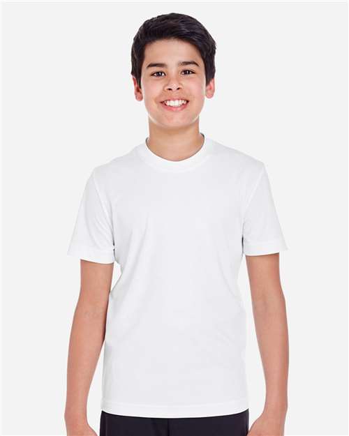 Team 365 TT11Y Youth Zone Performance T-Shirt - Front view