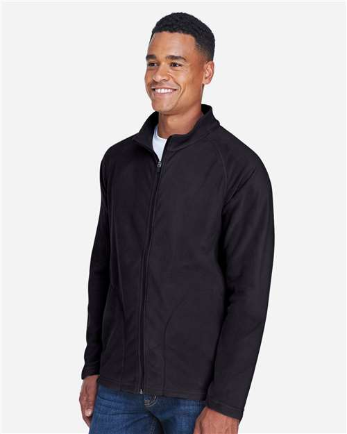 Team 365 TT90 Men's Campus Microfleece Jacket - Side view