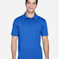 Harriton M315 Men's Polyester Jersey Polo - Front view