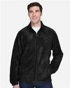 Harriton M990 Men's Full-Zip Fleece - Front view