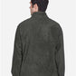 Harriton M990 Men's Full-Zip Fleece - Back view