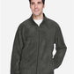 Harriton M990 Men's Full-Zip Fleece - Front view