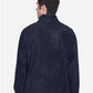 Harriton M990 Men's Full-Zip Fleece - Back view