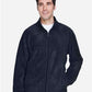 Harriton M990 Men's Full-Zip Fleece - Front view