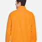 Harriton M990 Men's Full-Zip Fleece - Back view