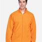 Harriton M990 Men's Full-Zip Fleece - Front view