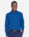 Harriton M500 Men's Easy Blend? Twill?Shirt - Front view