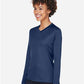 Team 365 TT11WL Women's Zone Performance Long Sleeve T-Shirt - Side view