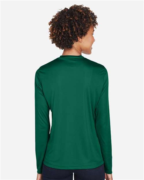 Team 365 TT11WL Women's Zone Performance Long Sleeve T-Shirt - Back view