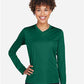 Team 365 TT11WL Women's Zone Performance Long Sleeve T-Shirt - Front view