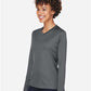 Team 365 TT11WL Women's Zone Performance Long Sleeve T-Shirt - Side view