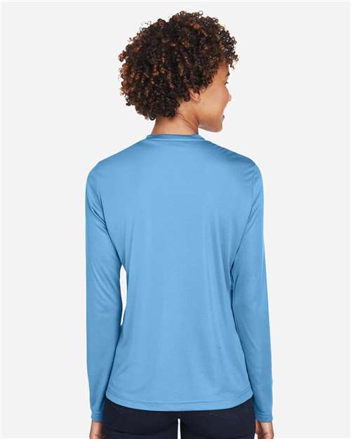 Team 365 TT11WL Women's Zone Performance Long Sleeve T-Shirt - Back view