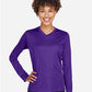 Team 365 TT11WL Women's Zone Performance Long Sleeve T-Shirt - Front view