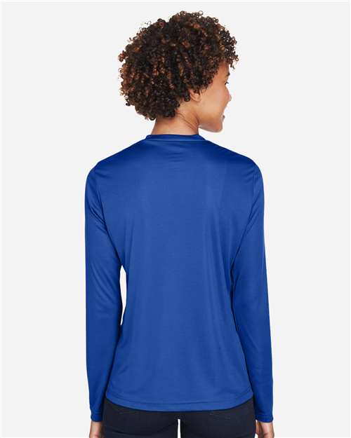 Team 365 TT11WL Women's Zone Performance Long Sleeve T-Shirt - Back view