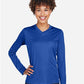 Team 365 TT11WL Women's Zone Performance Long Sleeve T-Shirt - Front view