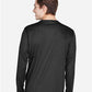 Team 365 TT11L Men's Zone Performance Long Sleeve T-Shirt - Back view