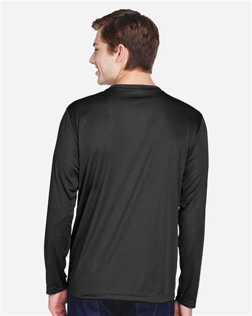 Team 365 TT11L Men's Zone Performance Long Sleeve T-Shirt - Back view