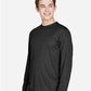 Team 365 TT11L Men's Zone Performance Long Sleeve T-Shirt - Side view