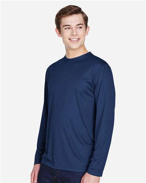 Team 365 TT11L Men's Zone Performance Long Sleeve T-Shirt - Side view