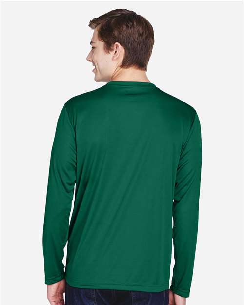 Team 365 TT11L Men's Zone Performance Long Sleeve T-Shirt - Back view