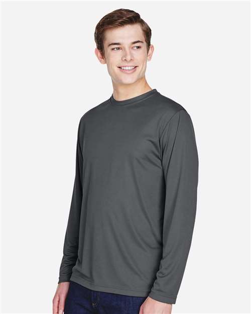 Team 365 TT11L Men's Zone Performance Long Sleeve T-Shirt - Side view