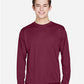 Team 365 TT11L Men's Zone Performance Long Sleeve T-Shirt - Front view