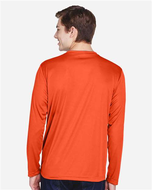 Team 365 TT11L Men's Zone Performance Long Sleeve T-Shirt - Back view