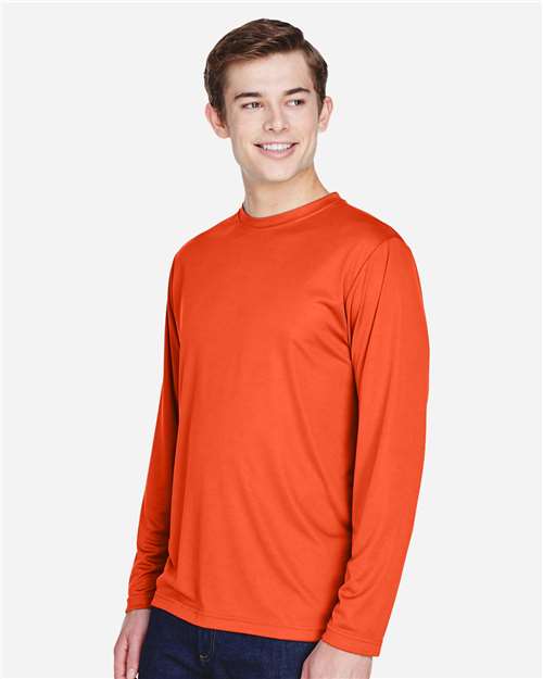 Team 365 TT11L Men's Zone Performance Long Sleeve T-Shirt - Side view