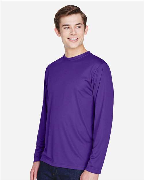 Team 365 TT11L Men's Zone Performance Long Sleeve T-Shirt - Side view