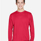 Team 365 TT11L Men's Zone Performance Long Sleeve T-Shirt - Front view