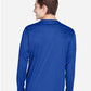 Team 365 TT11L Men's Zone Performance Long Sleeve T-Shirt - Back view
