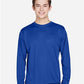Team 365 TT11L Men's Zone Performance Long Sleeve T-Shirt - Front view