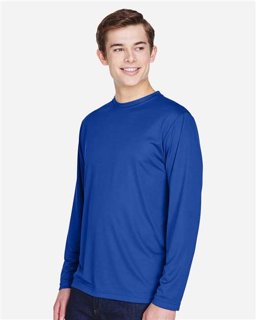 Team 365 TT11L Men's Zone Performance Long Sleeve T-Shirt - Side view
